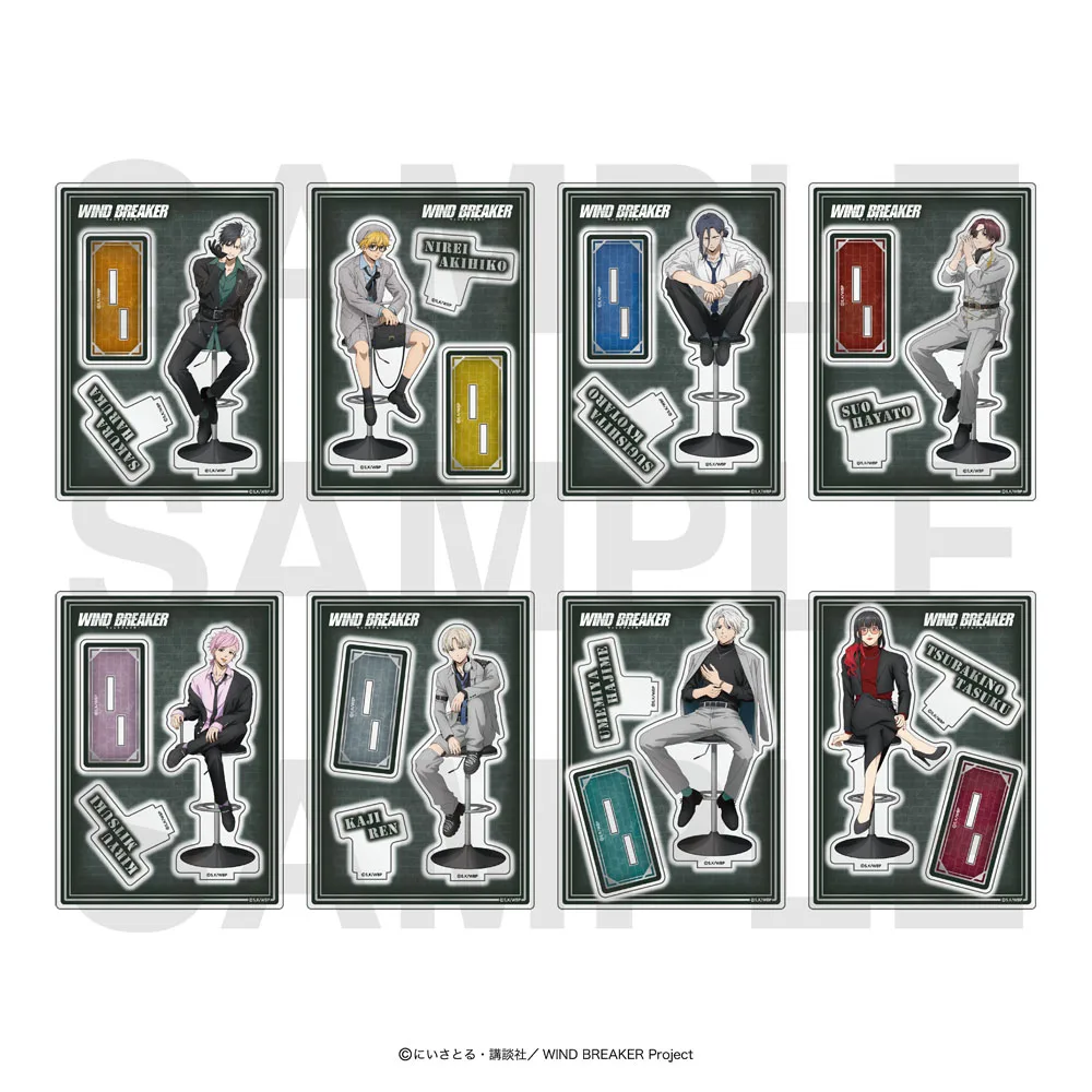 

15CM Anime WIND BREAKER Cosplay Ornaments Sakura Haruka Nirei Akihiko Acrylic Stand Figure Stand Christmas Gifts