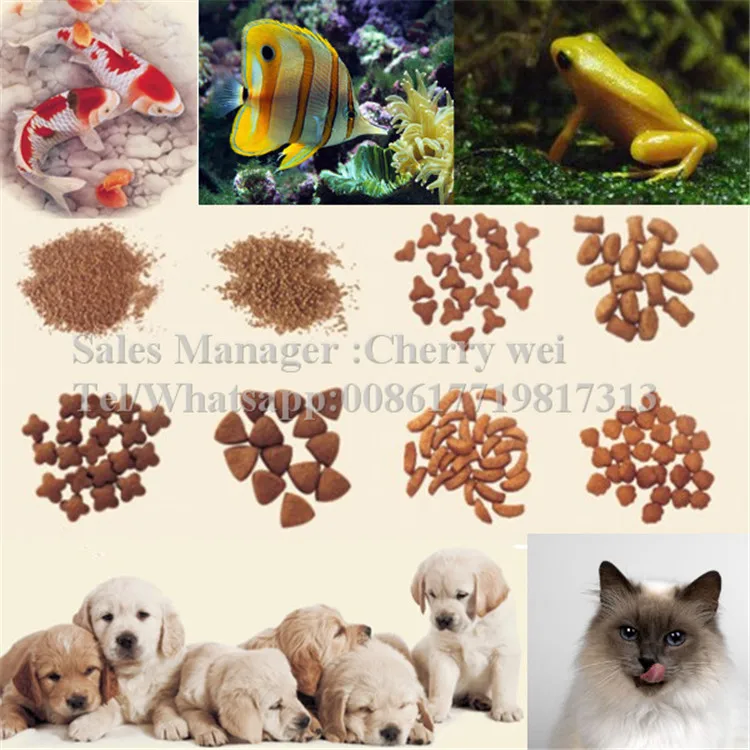 High Capacity 120-150kg/h Goat floating Feed Pellet Making Machine/poultry feed making machine free shipping by sea CRR