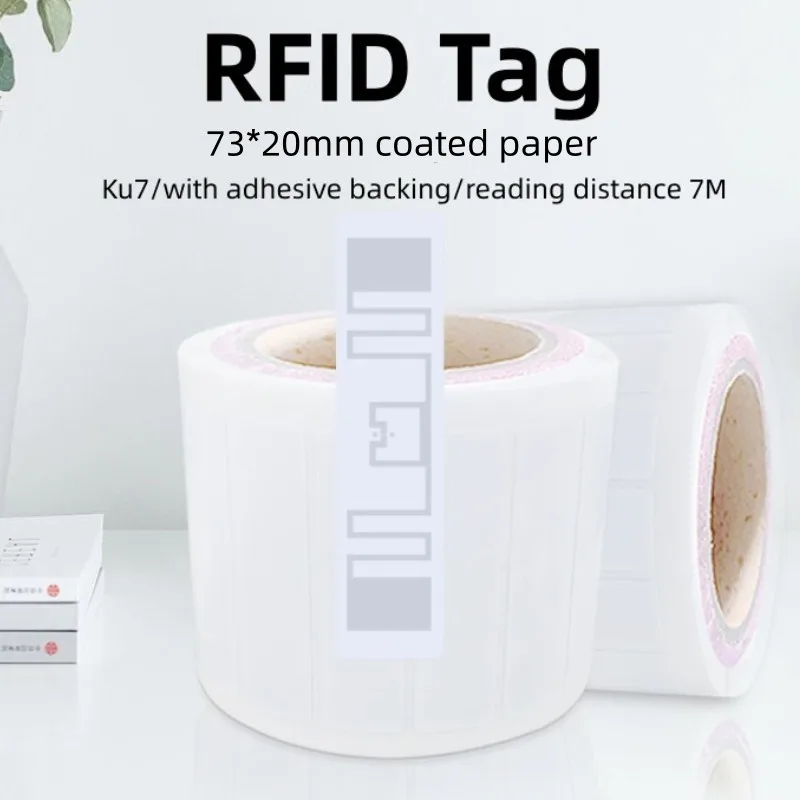 1000-pieces-iso18000-6c-uhf-rfid-sticker-860-960mhz-passive-remote-reading-tag