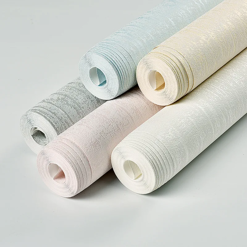 10m/Roll Peel and Stick Non-woven Wallpaper Self-adhesive Wall Sticker For Living Room Bedroom Background Decor