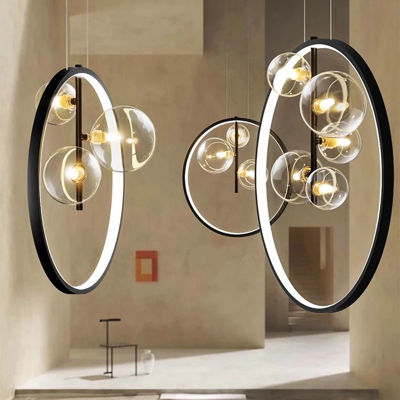 Modern dining room lamparas decoracion hogar moderno smart Pendant lights lamp decoration salon Chandeliers for dining room