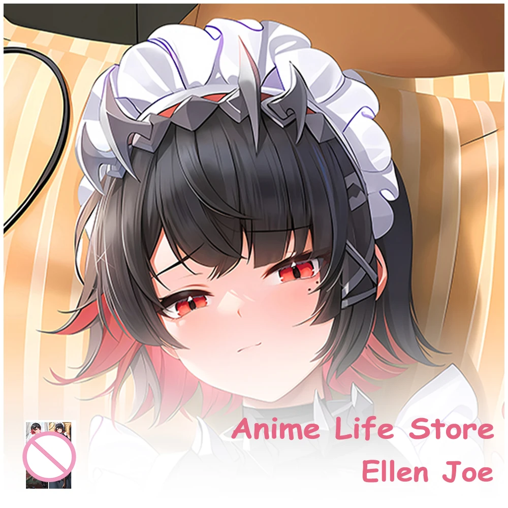 Dakimakura Anime Zenless Zone Zero Ellen Joe Pillowcase Hugging Body Cosplay Props Otaku Bedding Cushion Covers Decor Room