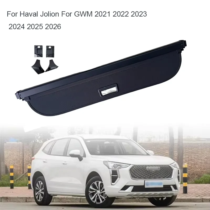 

Auto Trunk Curtain Organizer Cover For Haval Jolion For GWM 2021-2026 2022 2023 Rear Rack Partition Shelter Shield Shade Luggage