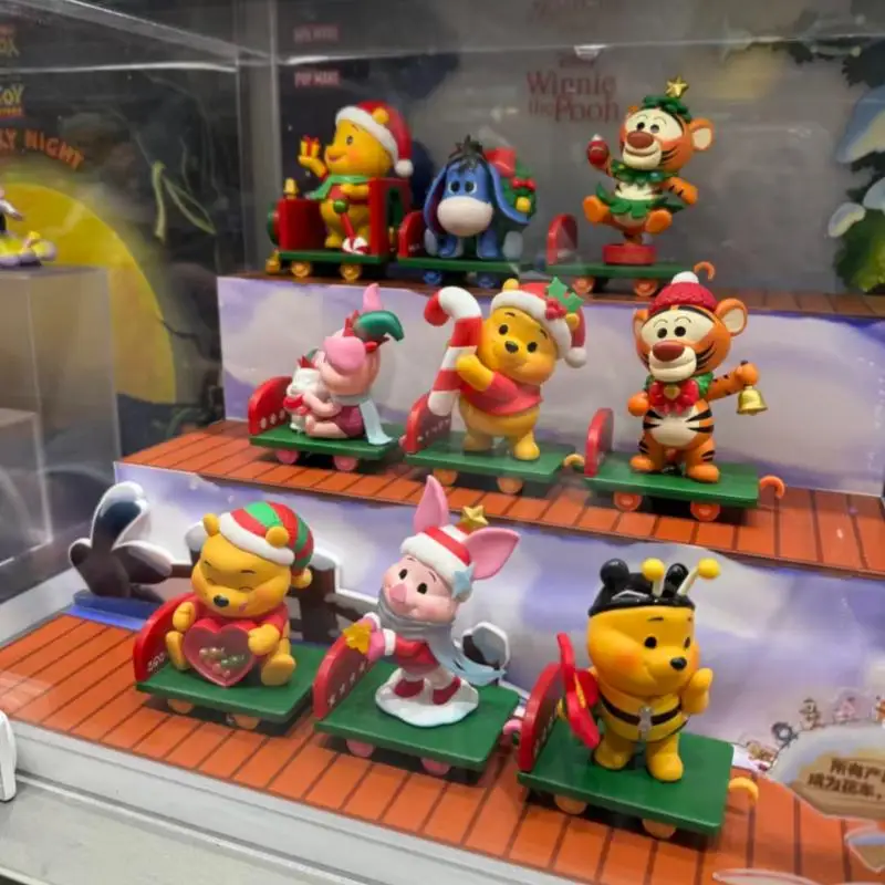 

Original Popmart Disney Winnie The Pooh Gift Delivery Series Of Figurines Blind Box Toys Christmas Gifts And Trendy Decora