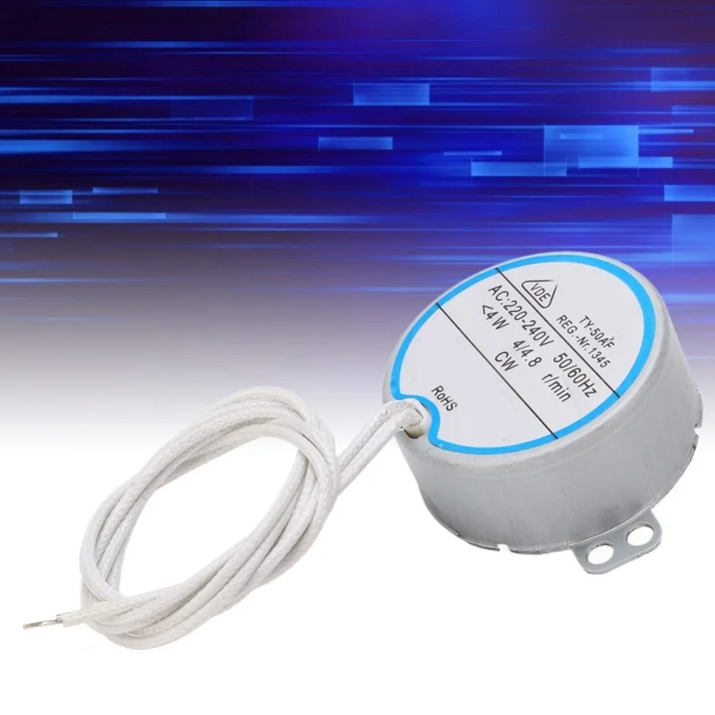Synchronous Motor Metal Electric Flexible CW Undirectional AC220-240V 2.5R TY 50AF
