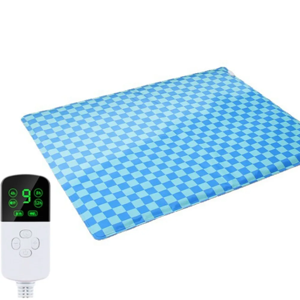 

Adjustable Cat Heating Pad Timing Waterproof Dog Heated Mat Earth Leakage Protection Automatic Thermostat Pet Electric Blanket
