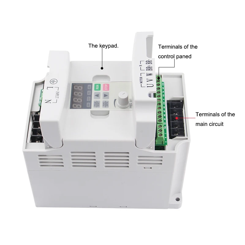 

Преобразователь электрической частоты для гравировального станка с ЧПУ составляет 1,5 кг.