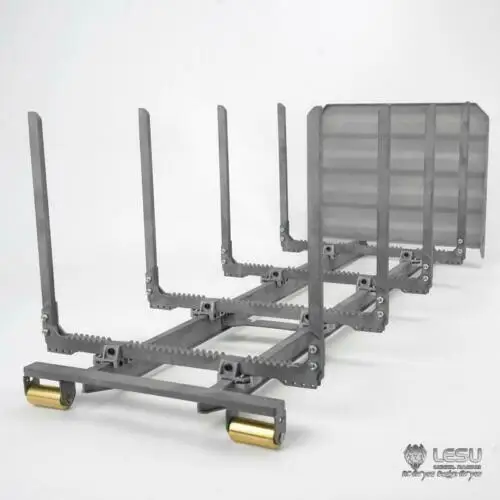 

1/14 Metal Trailer Luggage Carrier for LESU MAN 8*8 RC Truck Roll On/Off Tipper TH13438