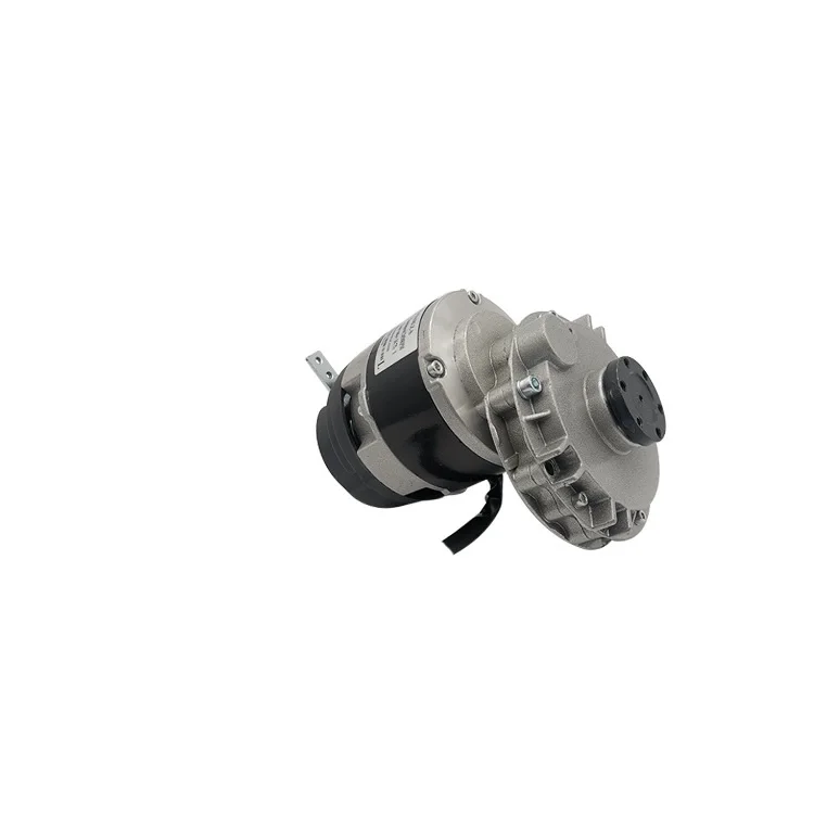200W24V Wheelchair Motor Brushed DC Gear Motor Flange Box With Brake
