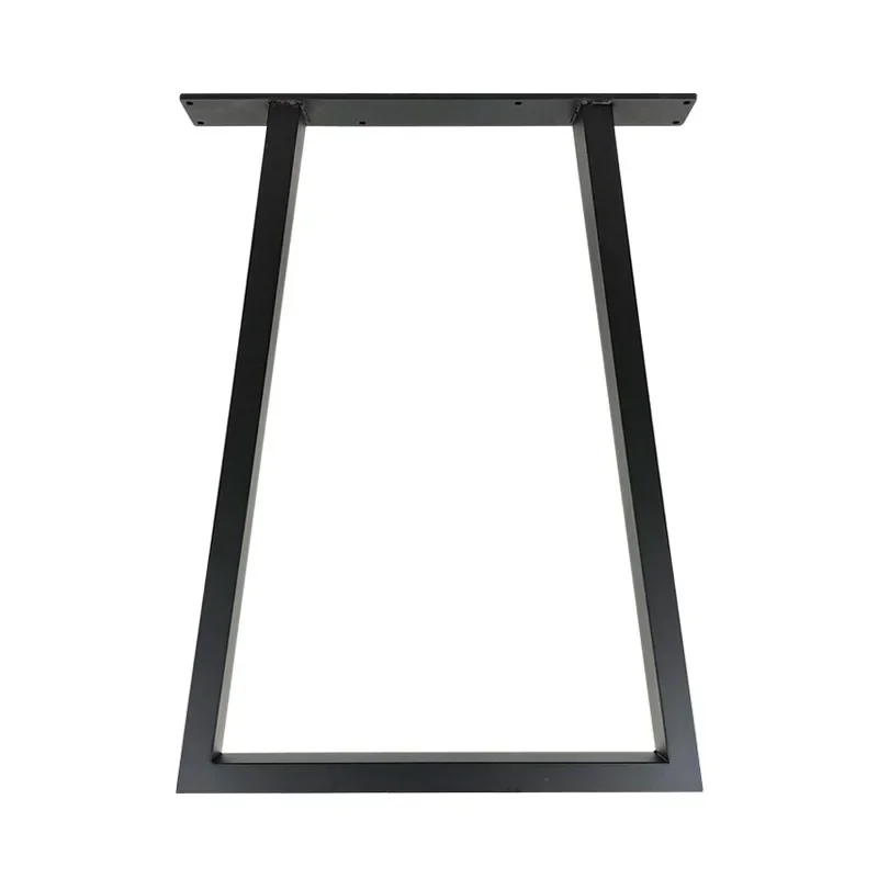 Table leg support frame, metal wrought iron bar desk rack