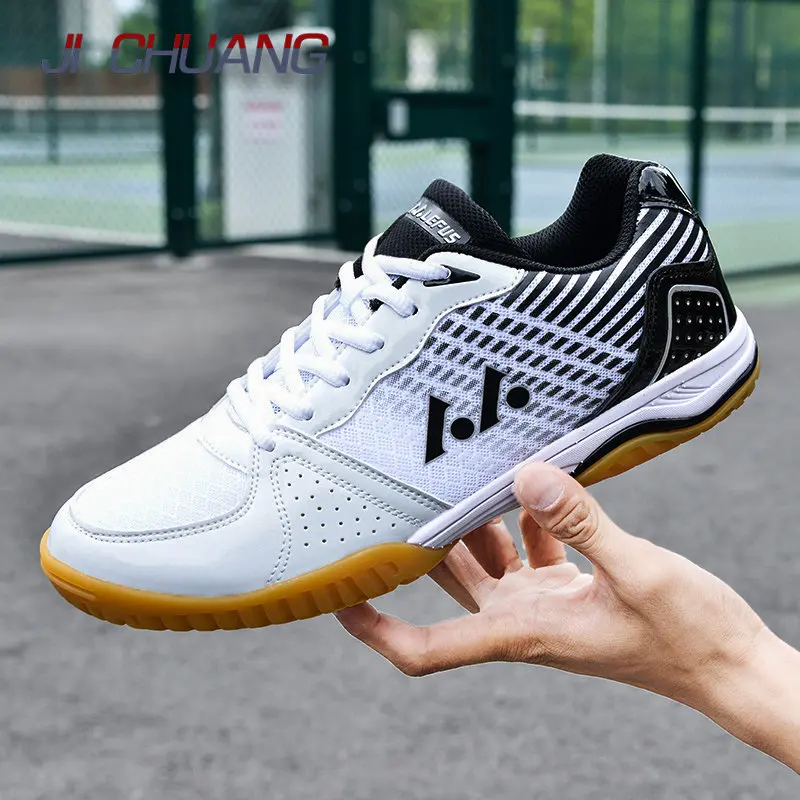 Saularis New Professional Badminton Men Women Breathable Tennis Shoes Ladies Comfortable Volleyball Sneakers Luxury Tennis Wears