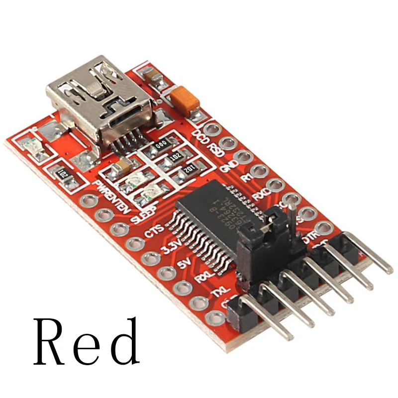 FT232RL FT232 FTDI 3.3V 5.5V Serial Converter Adapter Module Mini Port For Arduino Pro Mini USB TO TTL 232