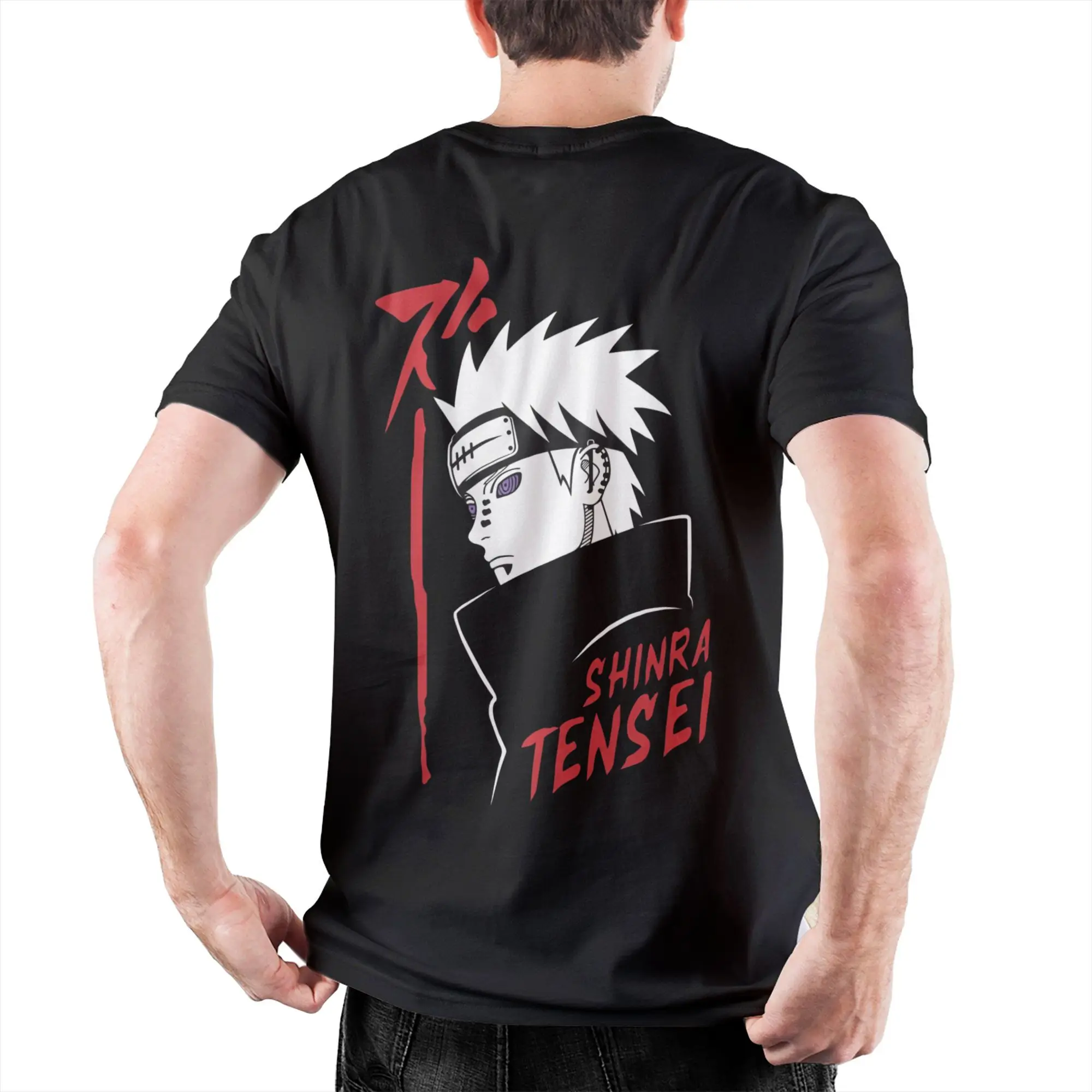 

The Legendary Narutos Uzumaki T Shirts Pure Cotton Unique T-Shirts Crew Neck Tee Shirt Short Sleeve Clothes Printing