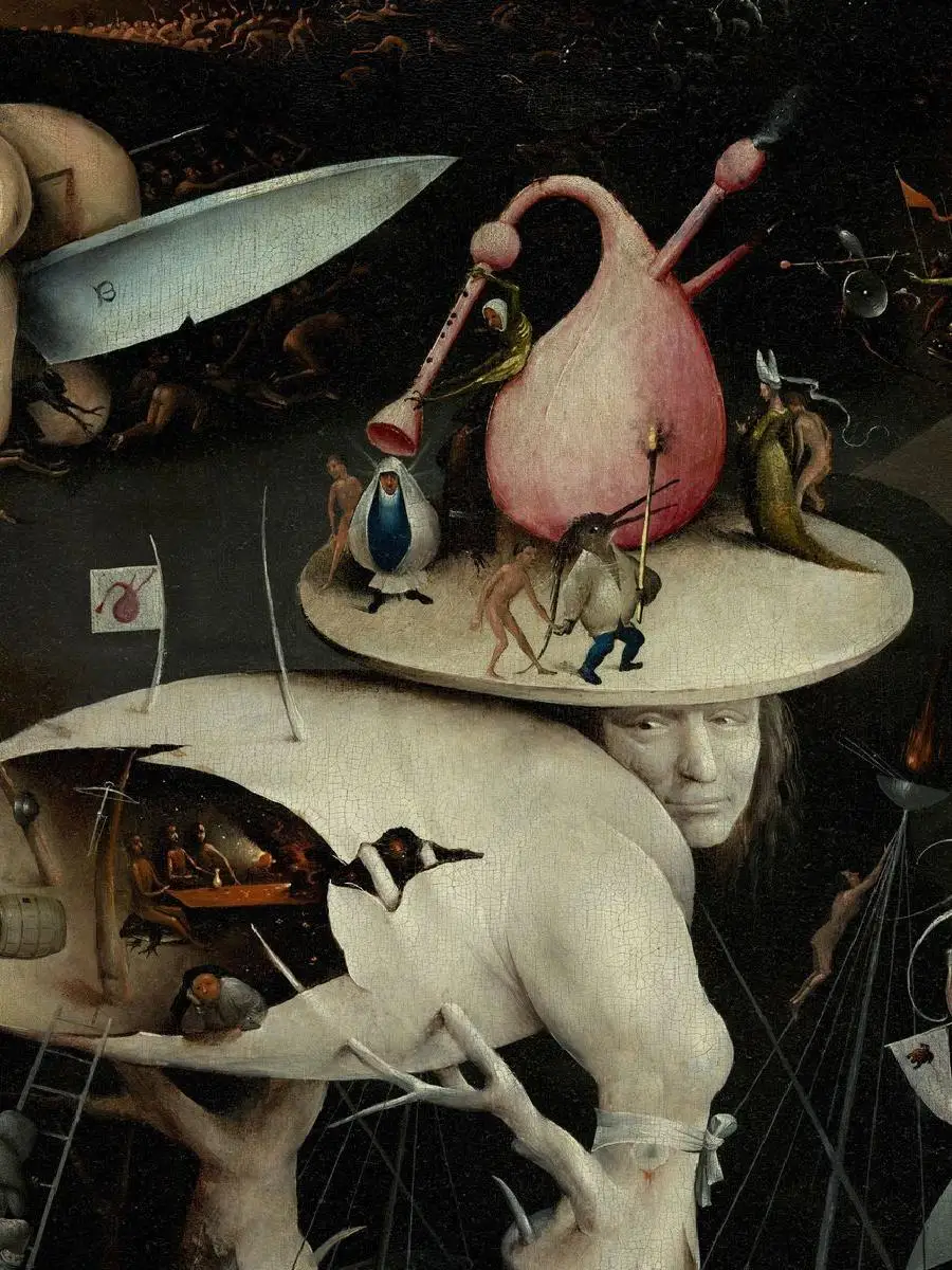 Garden of Earthly Delights Poster  Hieronymus Bosch Art Print for Home  Interior Design Wall Decor