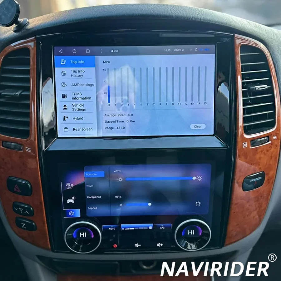 New Android Auto GPS Navigation For Toyota Land Cruiser 100 LC100 Lexus LX470 2002-2007 Car Radio Multimedia Player 4G Carplay M