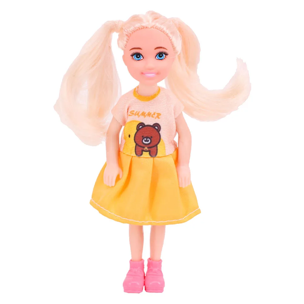 14cm Kelly Doll Clothes Fashion Dress Casual comodo Outfit Fit 12-14cm/5 pollici Girl Doll, bambola della nostra generazione, giocattoli per bambini