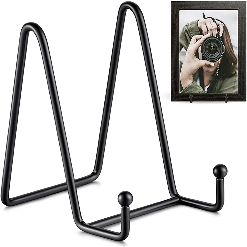 

Minimally Designed Metal Bracket For Mobile Phones Tablets Decorative Plates Display Dtands Wrought Iron Photo Frame Brackets