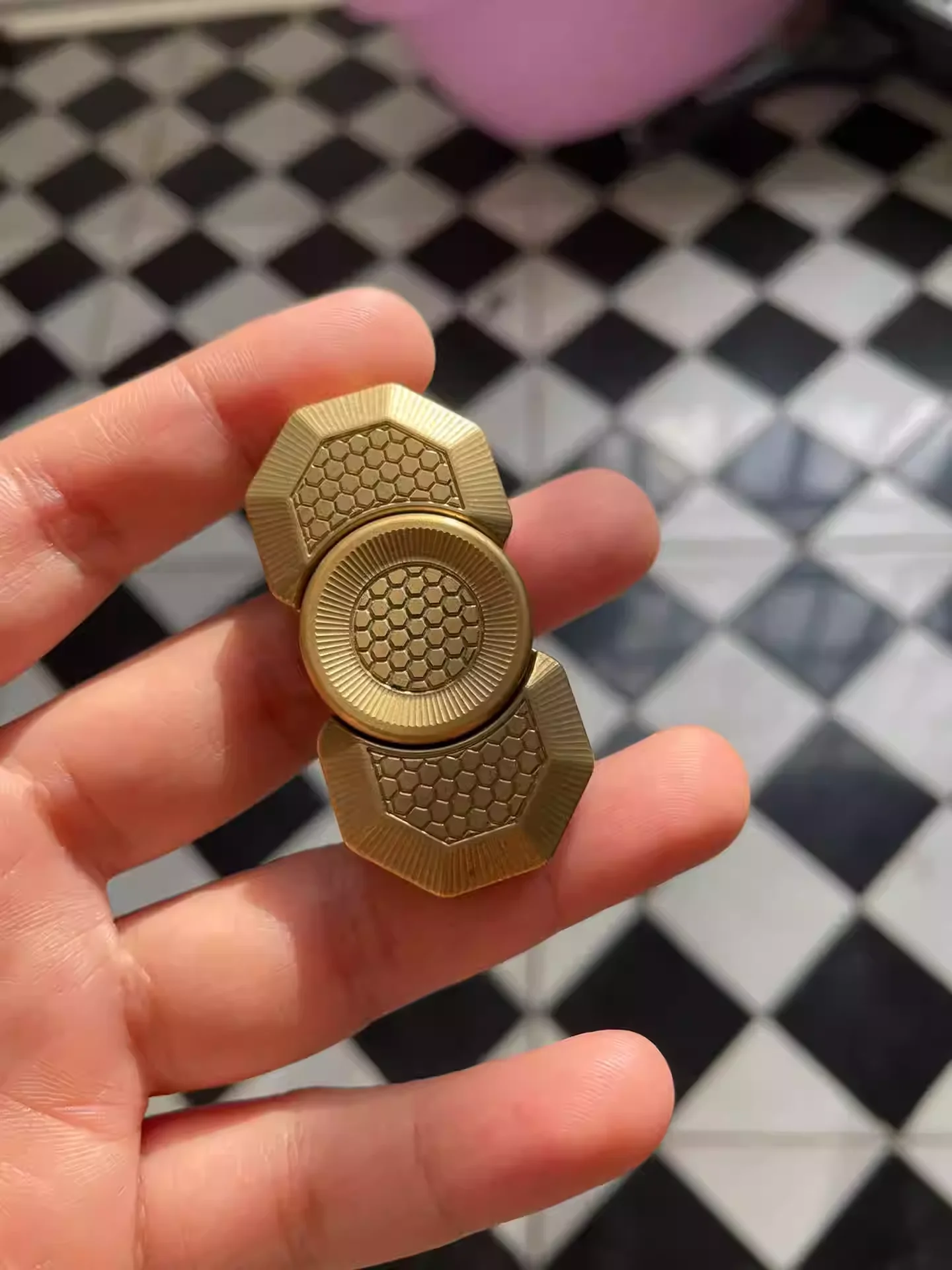 

FT brass gyroscope EDC