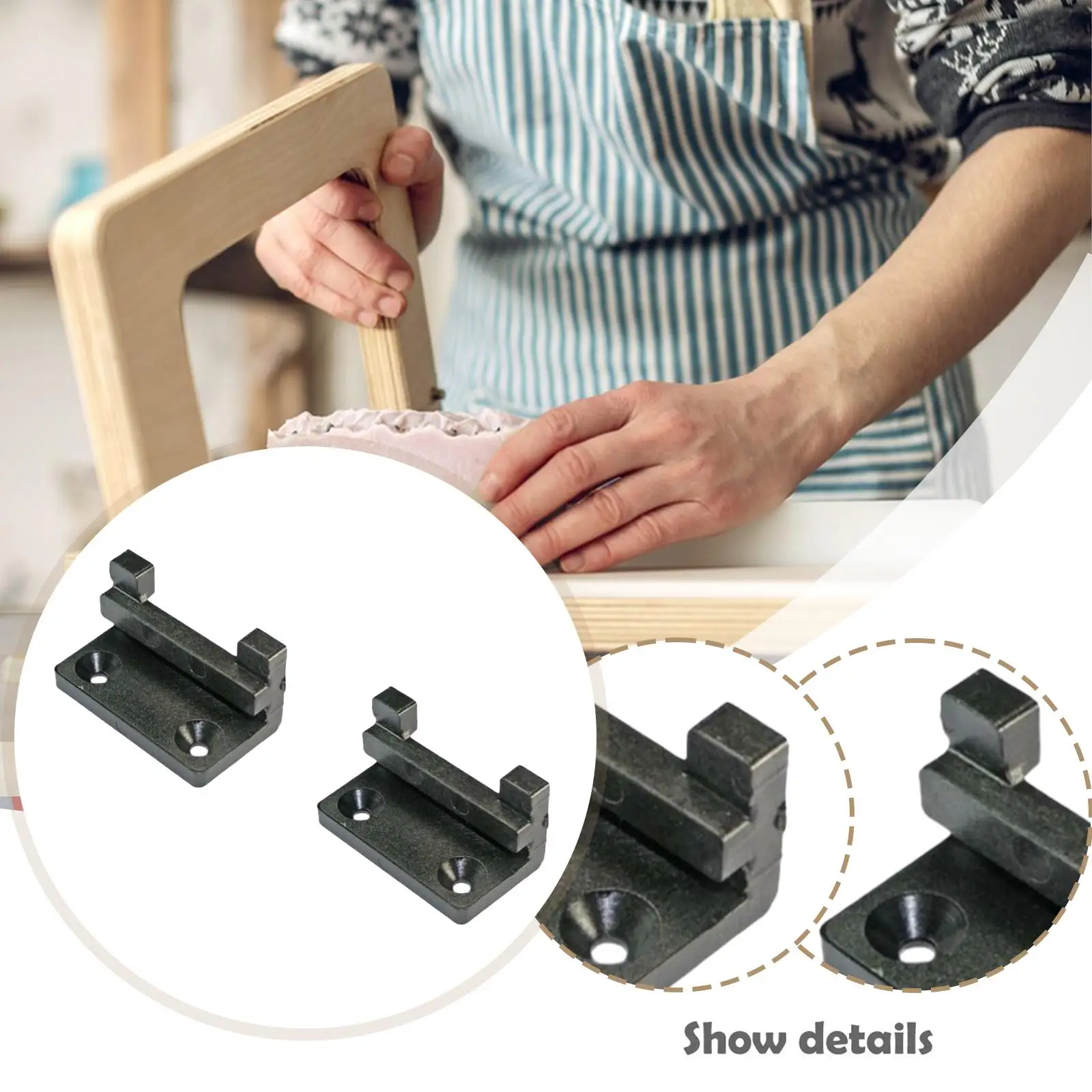 High Performance Saw Glide Pads Smooth Operation POM Wear Resistant for Bosch 4100DG 09 Part Number