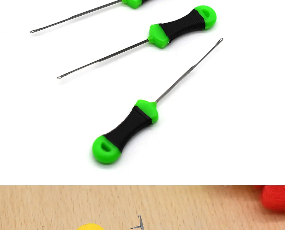 MNFT 1PC Karpfen Angeln Werkzeuge Köder Haken Nadeln Werkzeug für Pop Up Boilies Angeln Zubehör – Detail 5