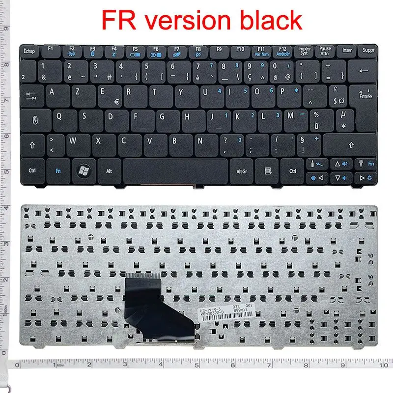 US/FR/UK/RU/BR Laptop Keyboard For acer D255 D256 D257 eMD350 D260 D270 D271 N55C ZH9 ZE6 E350 ONE 522 533 532G 532H 521 AO522