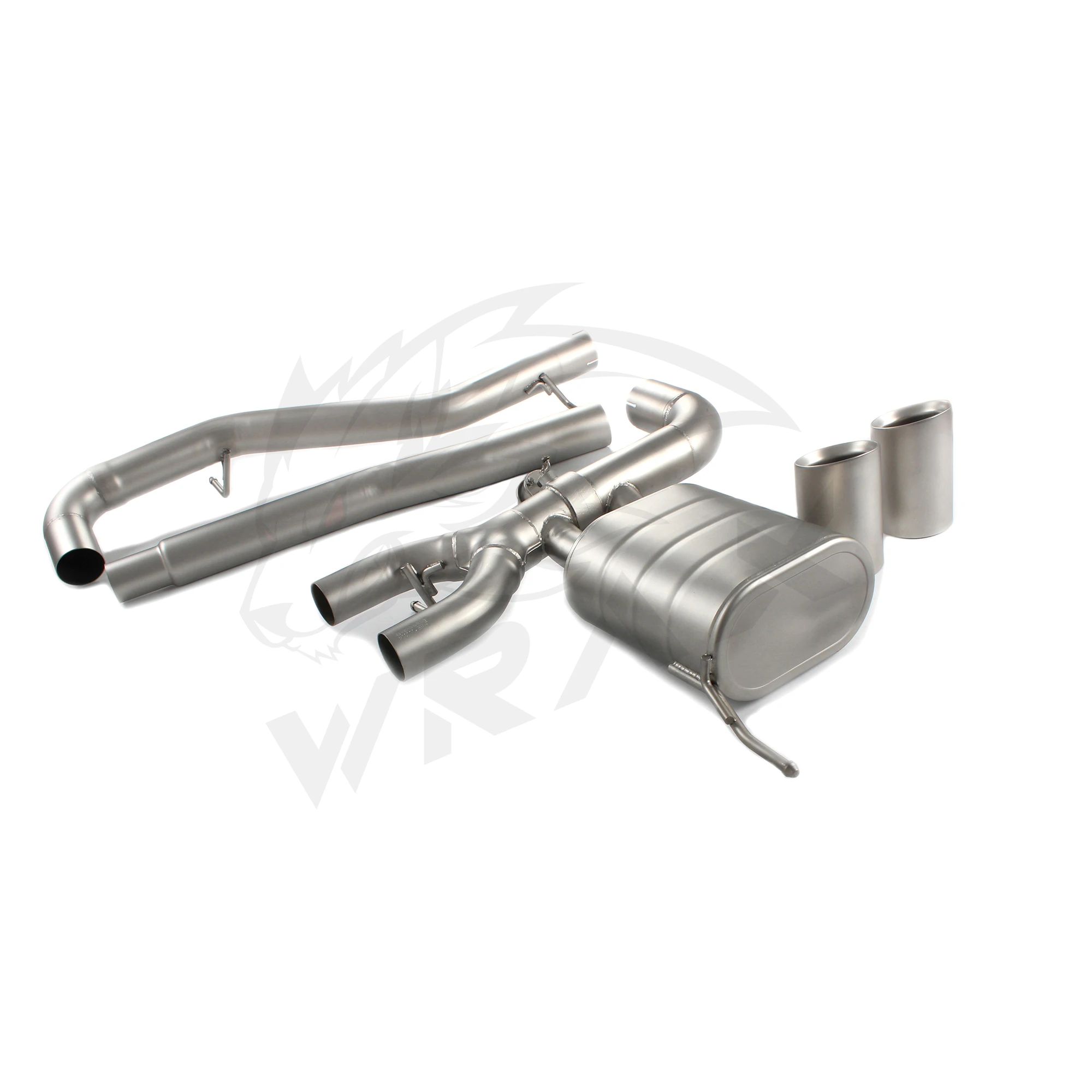 Układ wydechowy WRAX Performance z zaworami, catback, do Golfa 6 R20, stal nierdzewna, możliwość personalizacji, precyzyjne dopasowanie.