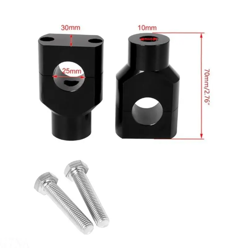 G7NA 7/8 Zoll 22 mm 1 Zoll 25 mm Motorrad-Lenkererhöhung, Universal-Lenkerklemme, stabile, langlebige Lenkererhöhung – Detail 9
