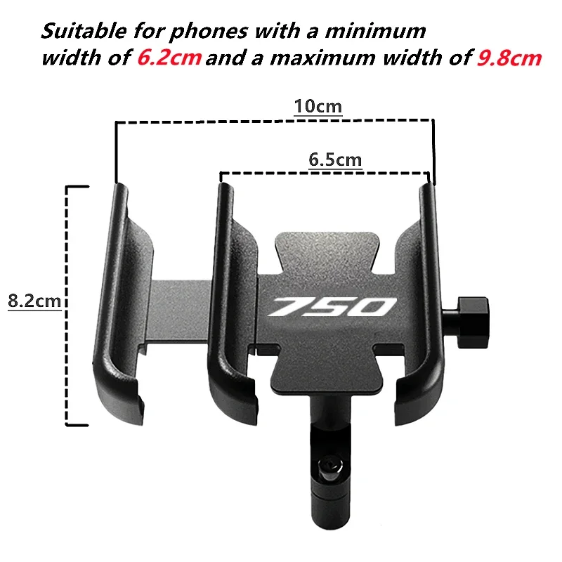 

For HONDA Forza 750 FORZA750 2020 2021 2022 Accessories Motorcycle Handlebar Mobile Phone Holder GPS Stand Bracket