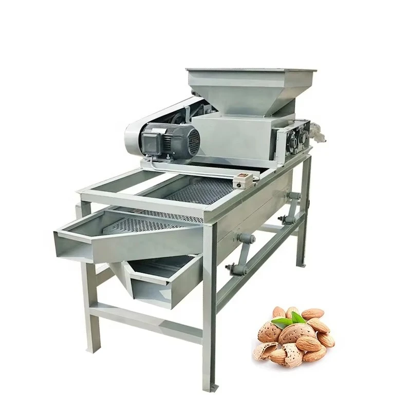 Manufacture Nut Cracker Shelling Peeling Machine Hazelnut Sheller Pine Nut Walnut Shelling Machine Almond Cracking Equipment