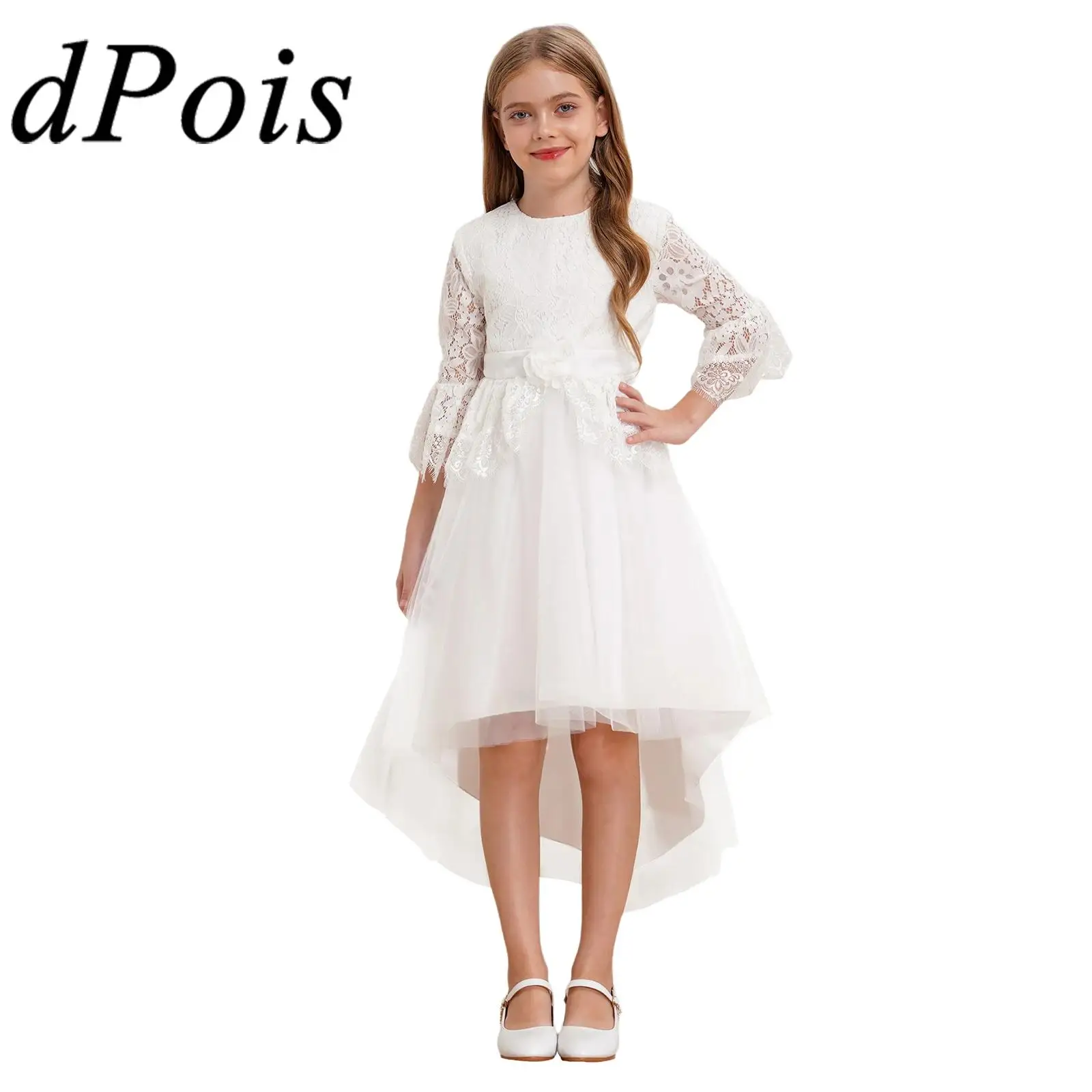 

Children Party Dress for Girls Cosplay Princess Costume Tulle Gown Prom Robes Evening Holy Communion Formal Occassion Costume