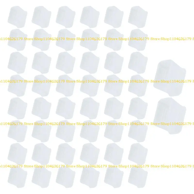 

A1A2 50Pcs Clear Mouth Covers Enduring Sports Whitsle Cushioned Mouth Grip