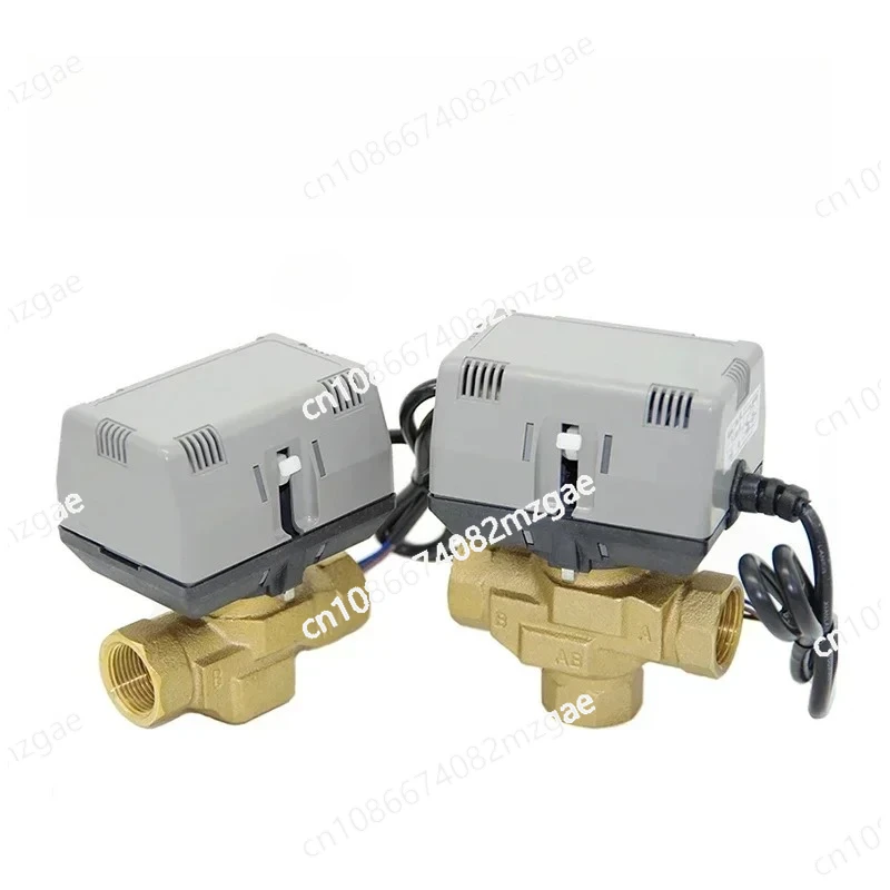 

Two way/three-way brass globe valve 1/2 "(DN15) 3/4" (DN20) 1 "(DN25), AC220V, with VC6013/VC4013 fan coil electric actuator