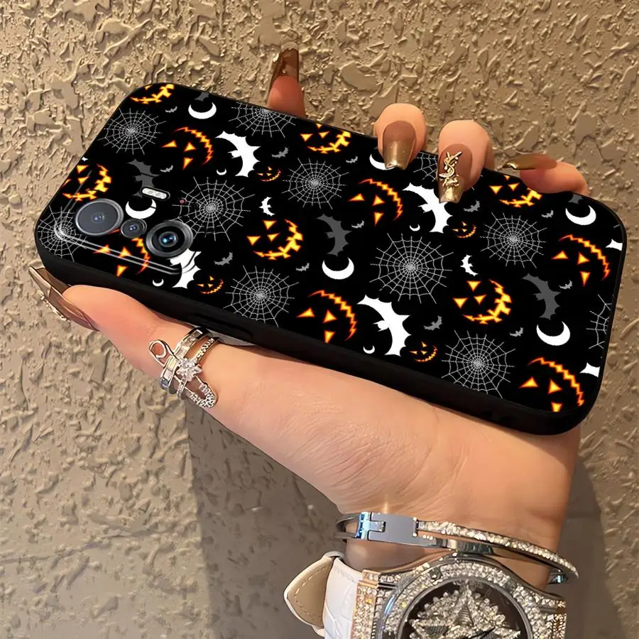 حافظة لهاتف شاومي Mi CC9Pro 10 11 13 Lite 11T 14 Pro 9T 9 10T 13 من Monster Halloween Ghosts #4