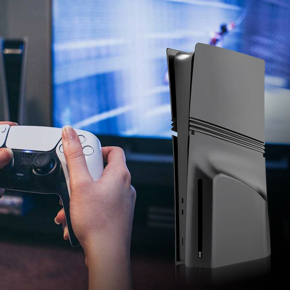 Face Plate Console Cover ABS Hard Case Anti-Scratch Hard Shell Skin Dustproof for PS5 Pro Playstation 5 Pro Disc/Digital Console