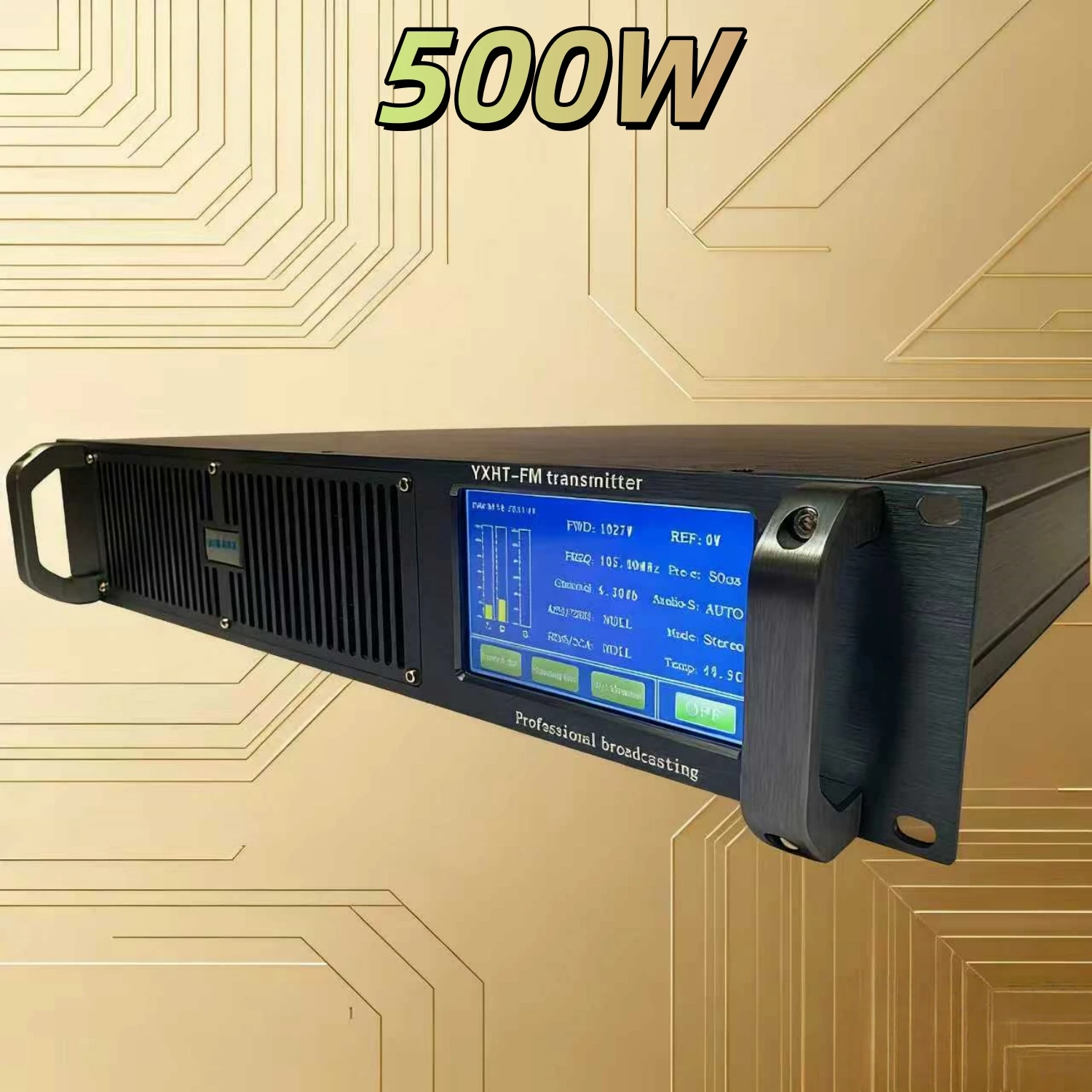 

TC- Advanced YXHT FM 500W Transmitter for Public Broadcasting & Media Communication Sector