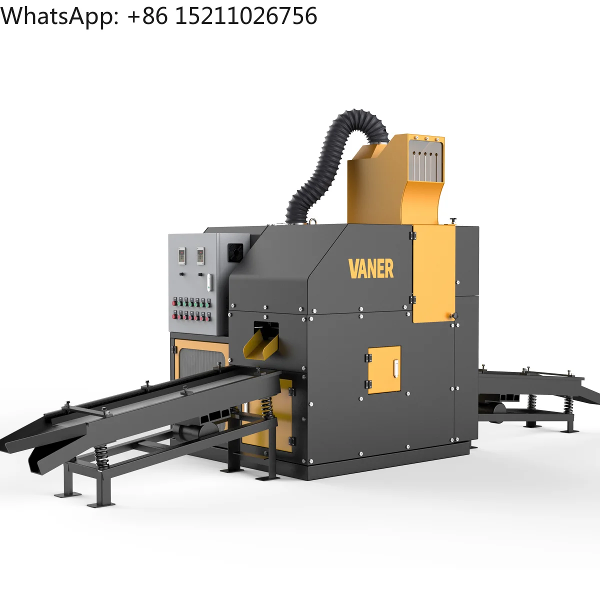 Metal-recycling Scrap Copper Cable Wire Recycling Granulating Shredding Machine From Vaner