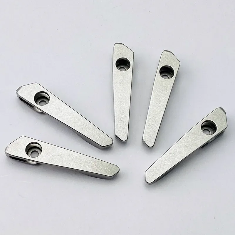 NEW Pocket Clip for SNG/SMF Folding Knife DIY Accessory Titanium Alloy Back ClipGoods in stock