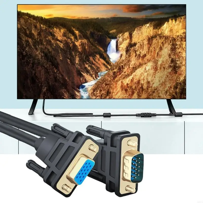 J2FC VGA Cable VGA Monitors Proyectores Cable extensión VGA Cable a