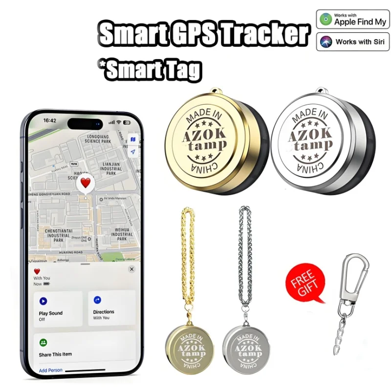 GPS-локатор Mini Smart Airtag работает Iphone Find My App устройство против потери напоминания анти-потерянный локатор напоминаний для автомобиля Pet