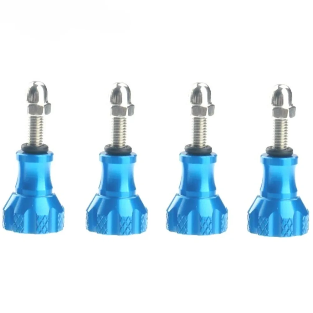4 sztuk CNC stopu aluminium śruba kciuk dla GoPro Hero 8 7 6 5 4 SJCAM Xiaomi Yi 4K 4K + h9 OSMO Action Camera Go Pro akcesoria zestaw — zdjęcie 5