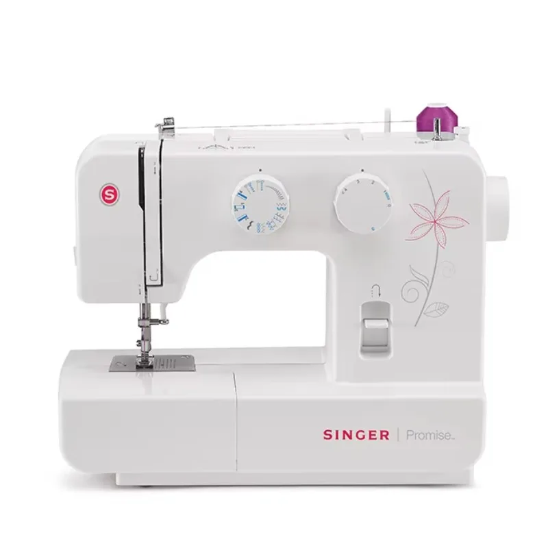 Multifunction Household 1412 SINGER Electric Sewing Machine for Clothes Leather Stitching Tailoring Buttonhole stock