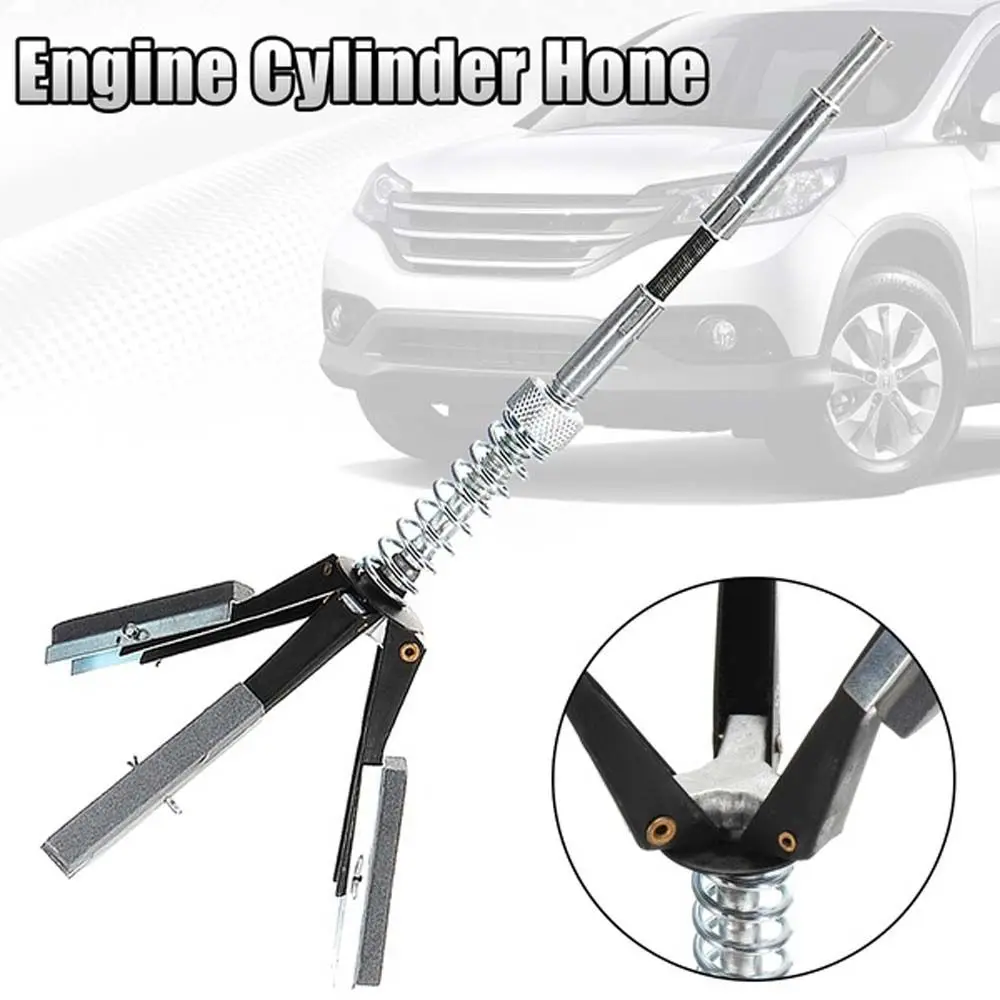 1/2/3 inch 1PC Car Engine Tool Self-centering Adjustable Steel Engine Cylinder Hone Versatile Hone Shaft Honing Car Accessories