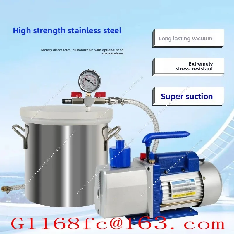 Industrial Silicone Defoaming Vacuum Pump Flipping Machine Epoxy Resin Experimental Equipment