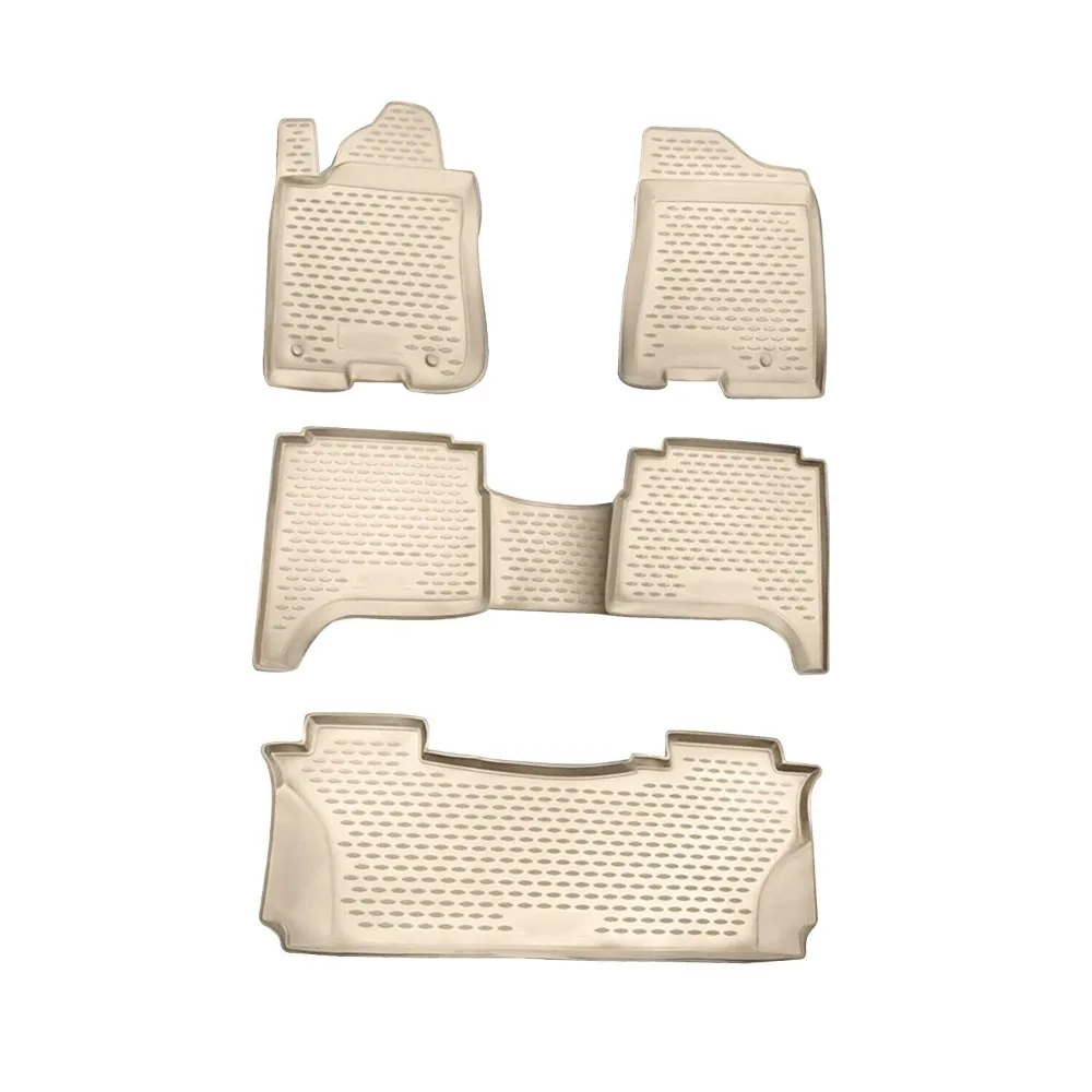 

Floor Mats Liner for Infiniti QX56 2004-2008 Beige TPE All-Weather 5 Pcs