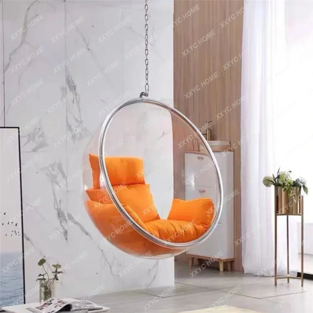 

Prodgf прозрачные ins подвесные качели Bubble Chair мебель для патио Columpios para niños terrazzo esterno качели гамак