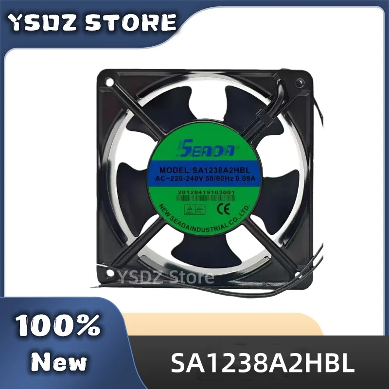 100% New SA1238A2HBL AC220-240V 12CM 12038 120*120*38MM Cooling fan