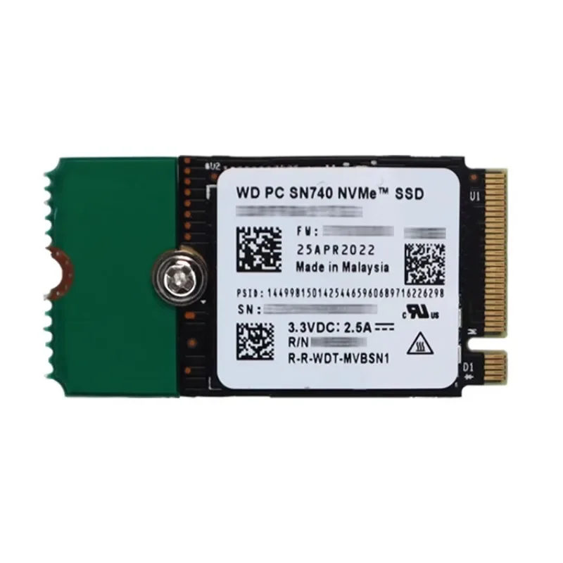 SN740 M.2 2230 1T 2T SSD PCIE4.0 NVMe Convertible 2242