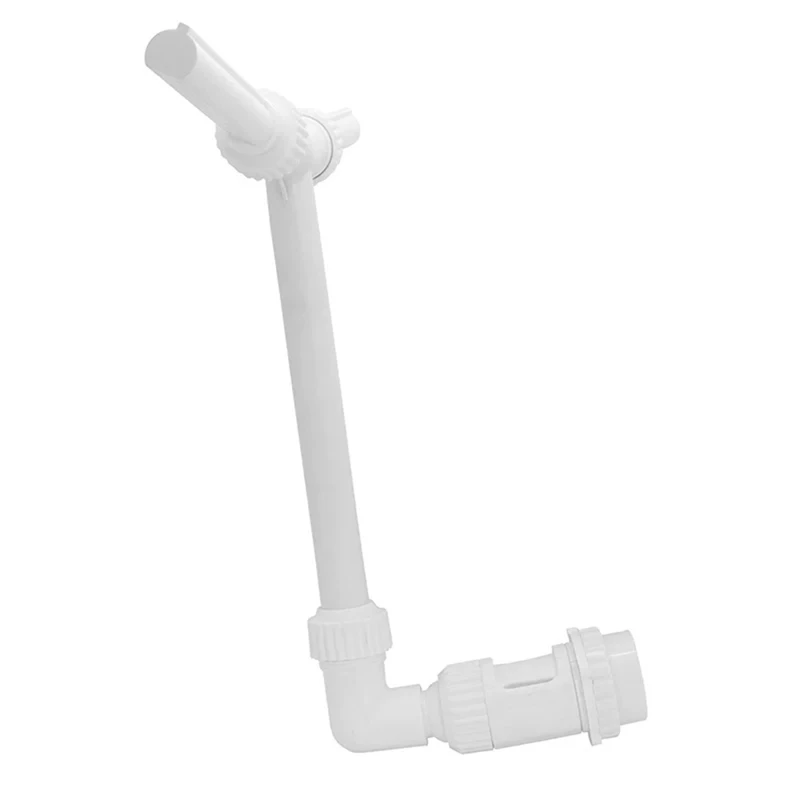 1 PCS สระว่ายน้ําน้ําตกน้ําพุสเปรย์น้ําพุคู่หัวสีขาว Sprinklers สระว่ายน้ําสปาตกแต่งสวน