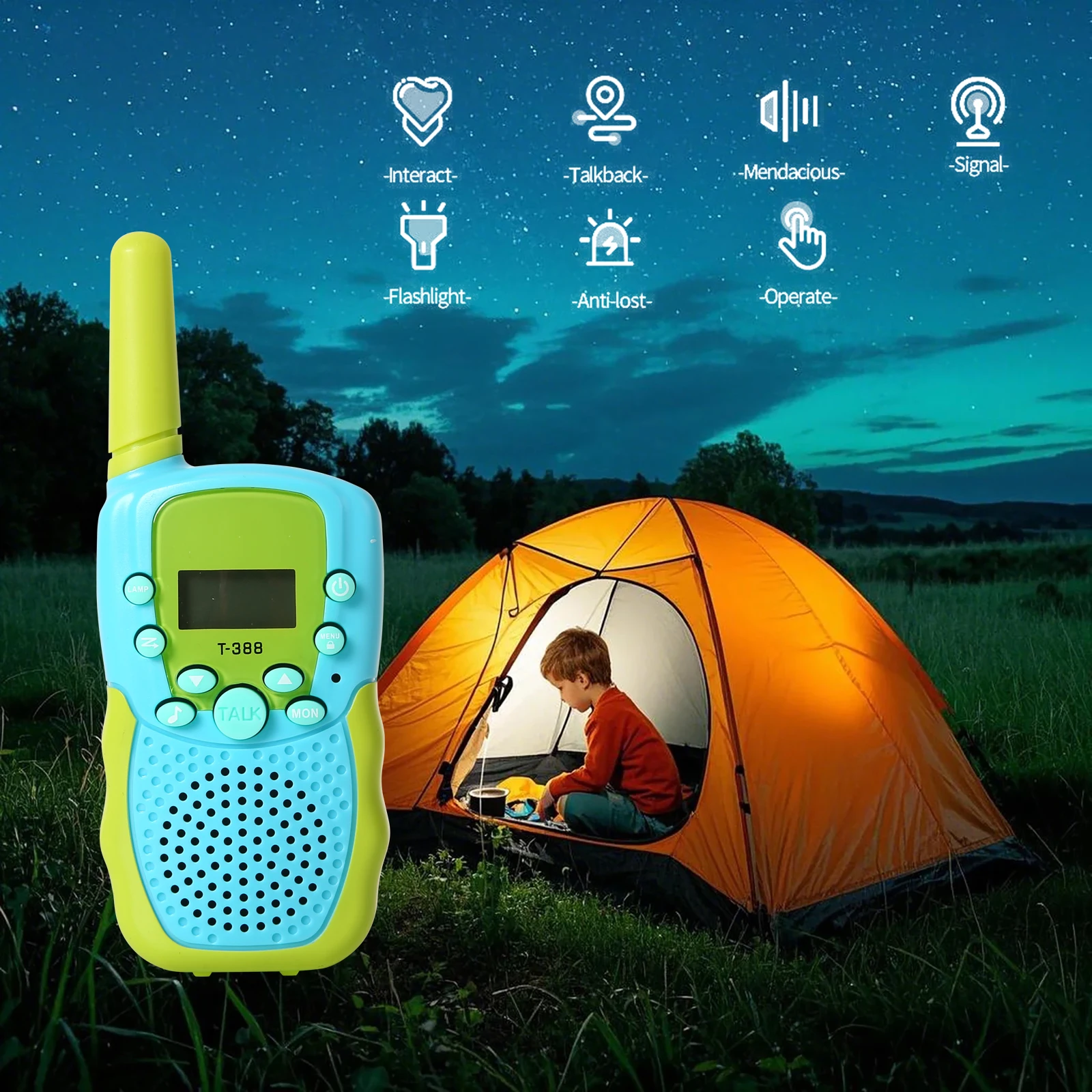 2 stks/set Walkie Talkie Oplaadbare Lange Afstand Outdoor Game Radio Kind Speelgoed Geschenken
