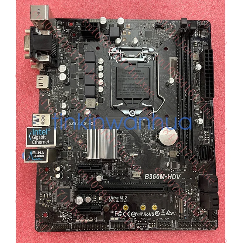 

Используется для материнской платы ASRock B360M-HDV LGA1151 DDR4 1×M.2 6×SATA III Micro ATX.
